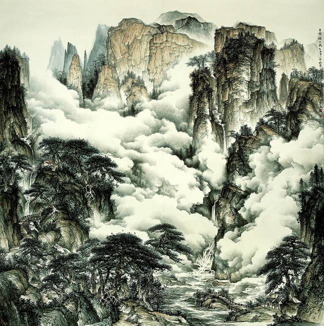 枕山卧云—北海中国山水画精品大展(邢台站)