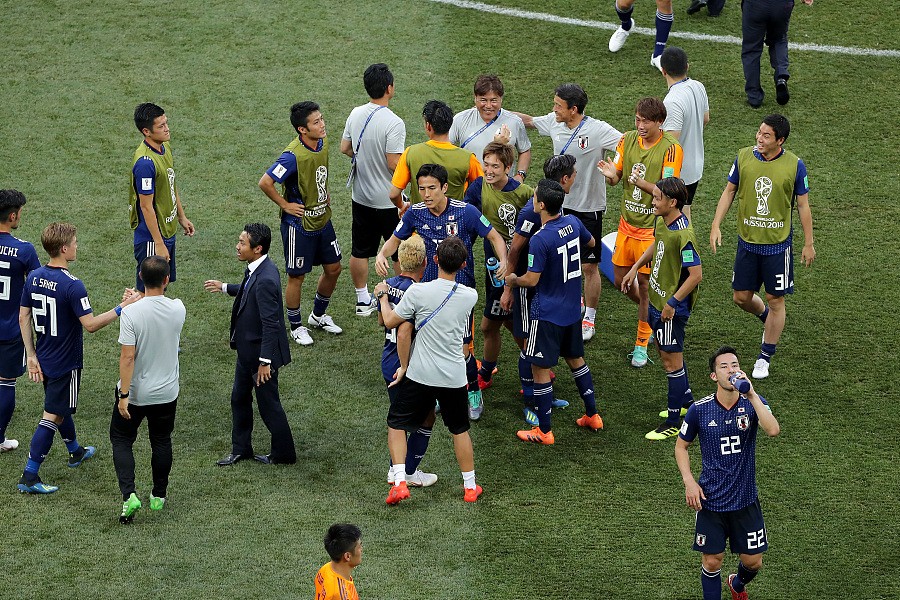 新华社:日本队虽然晋级,却输掉了来自足球世界