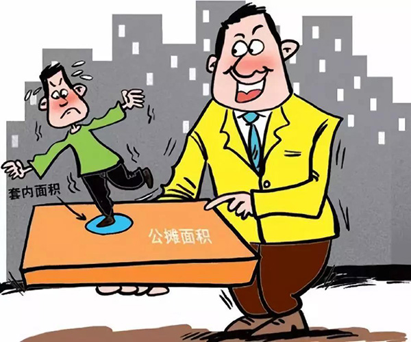 买百平米房子只得70平米 公摊面积是怎么来的