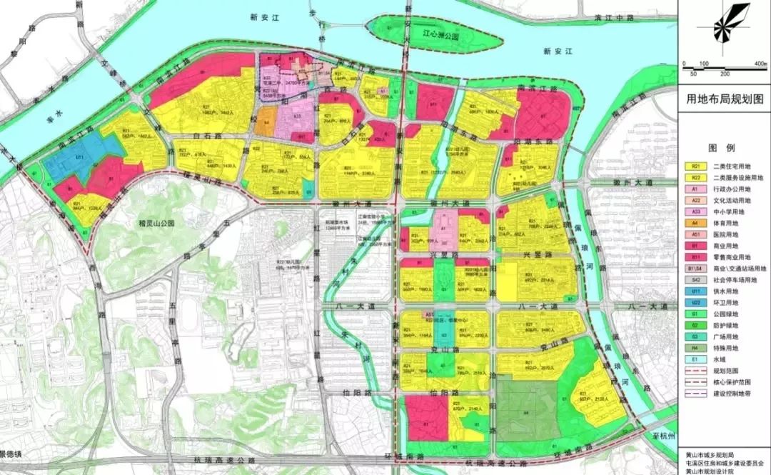 最新公示 黄山市屯溪阳湖片区迎来重磅规划