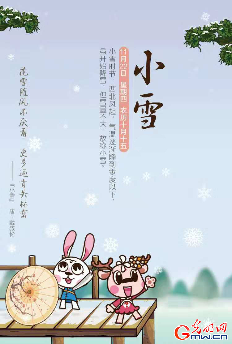 【网络中国节】二十四节气：一分钟带你了解小雪