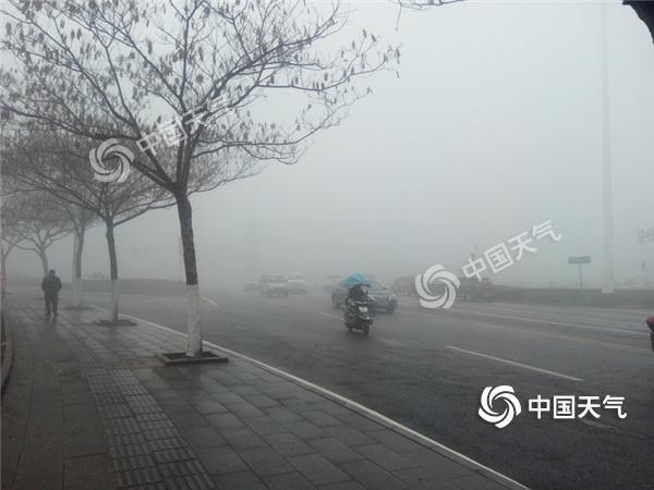 华北黄淮仍有雾和霾 南方雨水明起增多