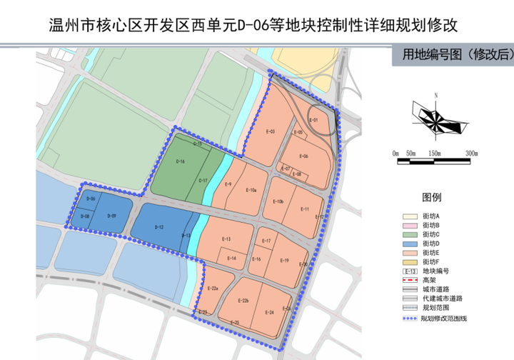 温州开发区西单元规划增设居住配套涉及区域内32个地块