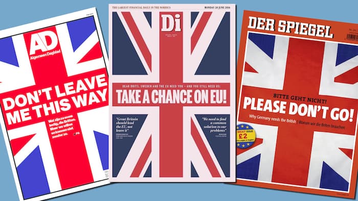 欧洲领导人买整版广告劝英国：请别走(图)