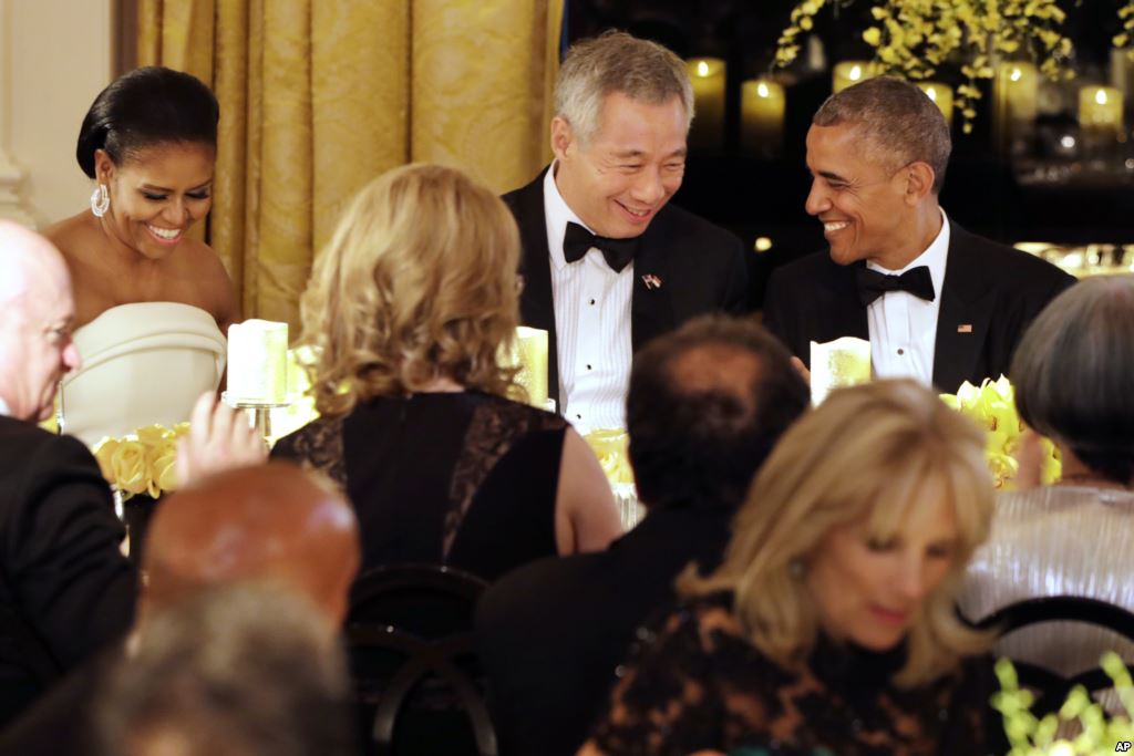 新加坡总理李显龙声称：奥巴马是首位太平洋总统