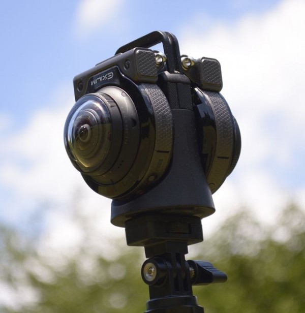 卡西欧推360度摄像头 具有可拆卸的镜头