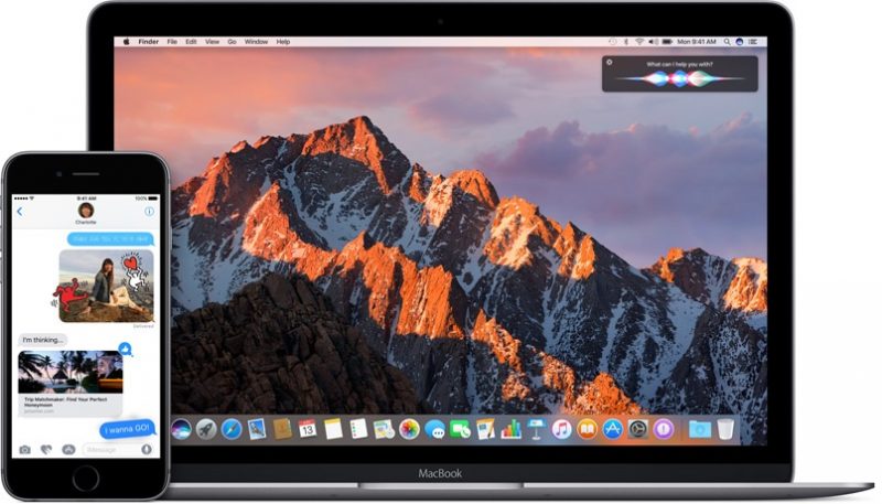 苹果发布最新Mac操作系统macOS Sierra