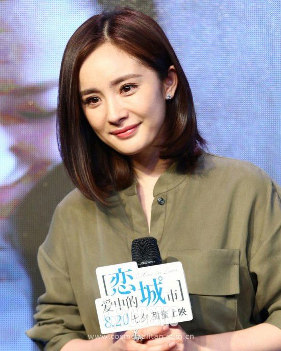 郑爽赵丽颖剪美男变美,不短发你剪也代表生刘海哪种烫发图片