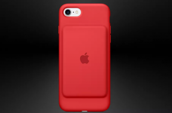 苹果推红色iPhone 7电池保护套纪念世界艾滋病日