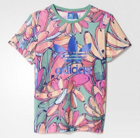 阿迪达斯中国风T恤 有了它夏天更时尚