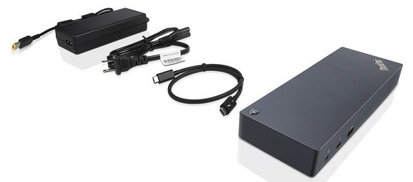 联想推出ThinkPad USB-C与雷电3扩展坞 外观