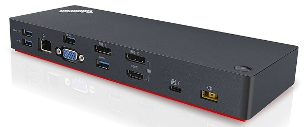 联想推出ThinkPad USB-C与雷电3扩展坞 外观