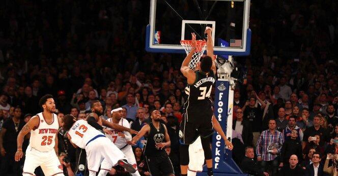 字母哥逆袭让甜瓜生无可恋 希腊怪物首飚压哨