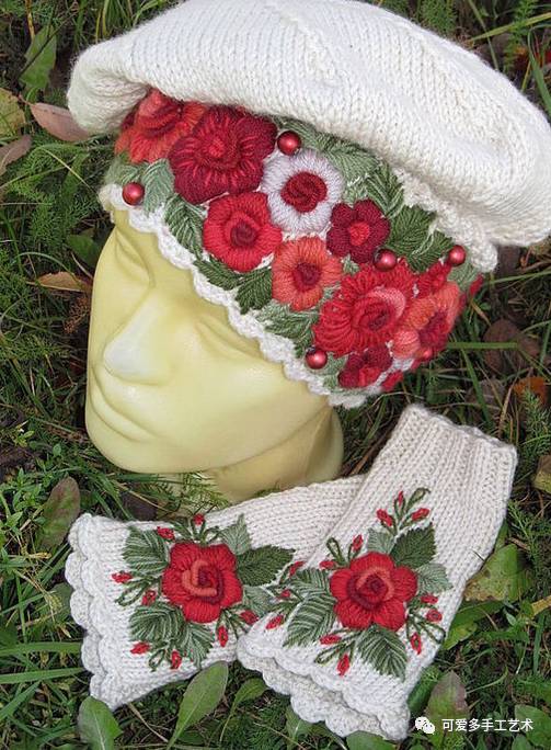 不用花钱买绣线，几根毛线就能绣出多彩的花样，简直好用到逆天!(附教程)