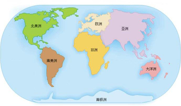 七大洲图片