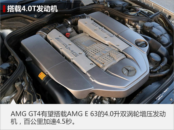 梅赛德斯推AMG GT4概念车 将于3月亮相-图3