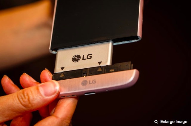 模块化电池+双摄像头LG G5正式发布