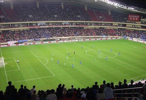 中国仅有的五座专业足球场排名,目前两个处于