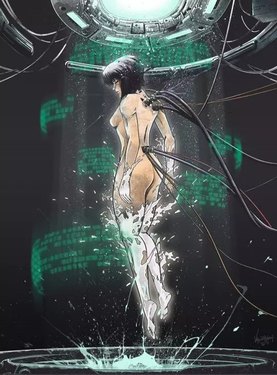 1995年[攻壳机动队]海报