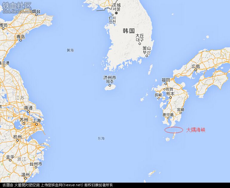 海峡和津轻海峡在内的总共五处海峡作了相同规定,海峡中央区域为公海