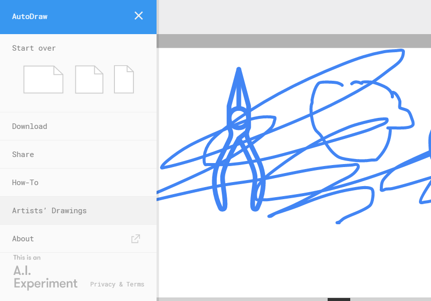 再也没有灵魂画手了 谷歌AutoDraw用机器