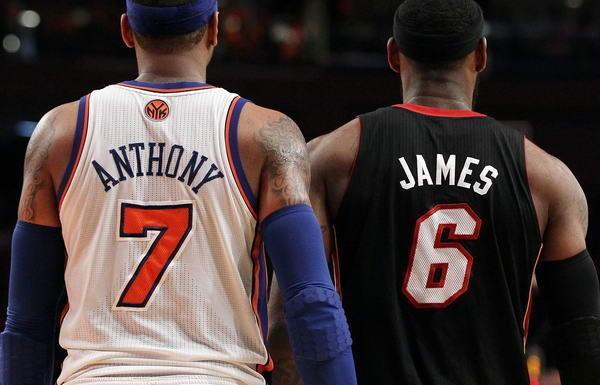 詹姆斯五大对手,1人把他打到抱团,1人打散詹韦