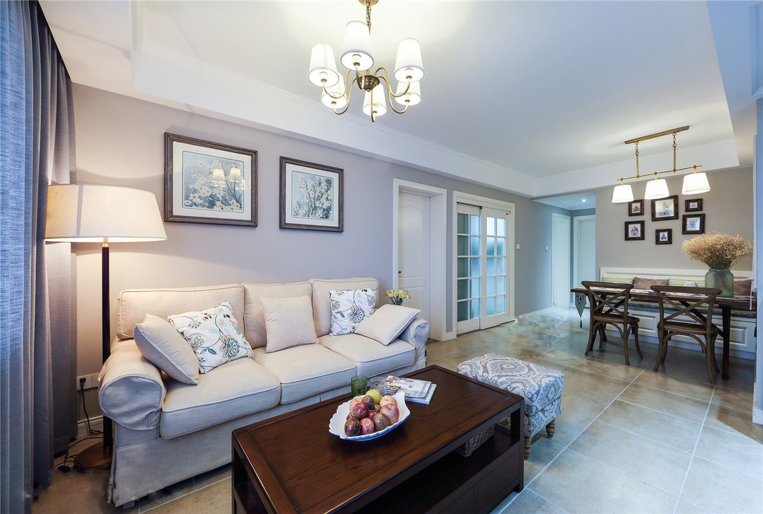 89㎡美式小三房，简约紧凑，清新优雅_凤凰财经