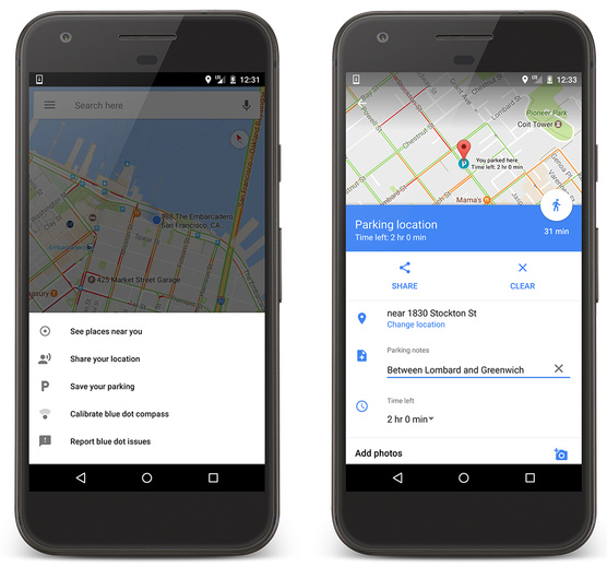 Google Maps 帮你更容易找到自己的停车点，健忘症患者的福音