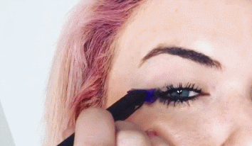 眉毛印章之后又出眼尾印章,彩妆界就是这么照顾手残党