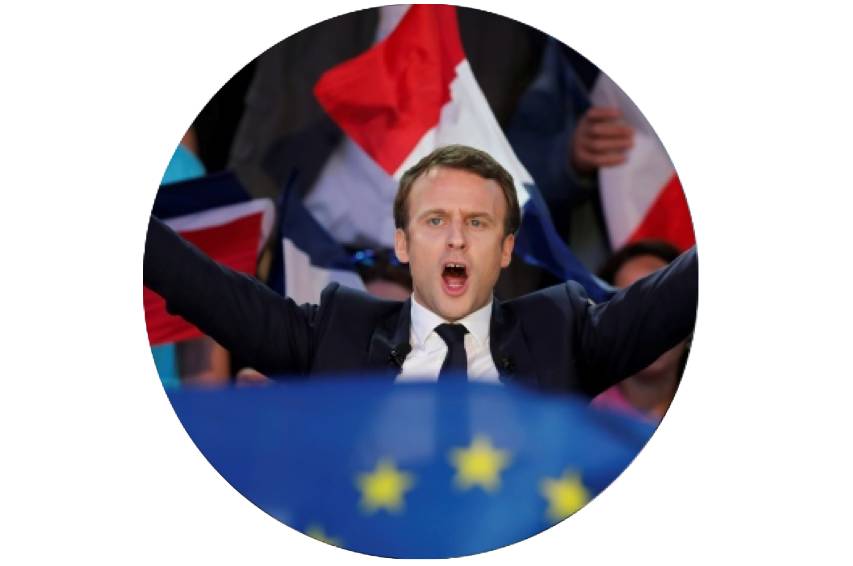 39岁的“政坛小鲜肉”马克龙当选法国总统，欧盟续命成功