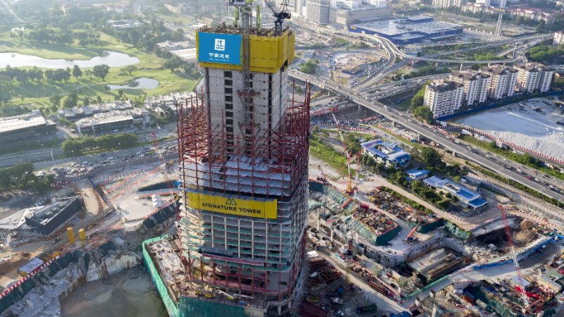 中国建筑海外市场已逾百个,承建世界一半超高层建筑