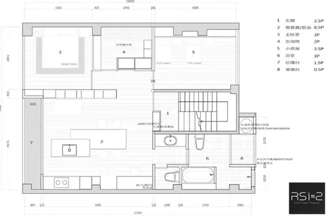 73㎡丨台北小公寓改造，家里没有客厅是一种怎样的体验？