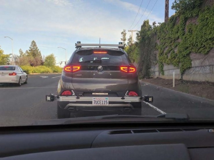 上汽自动驾驶汽车硅谷开跑，加州路测牌照申请中