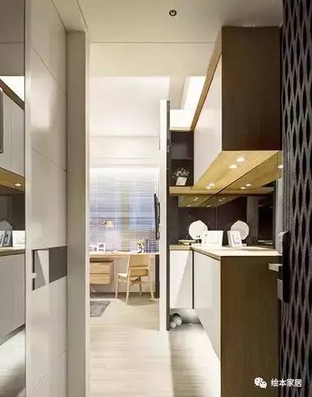 在上海的28平单身公寓，超紧凑的小户型蜗居！