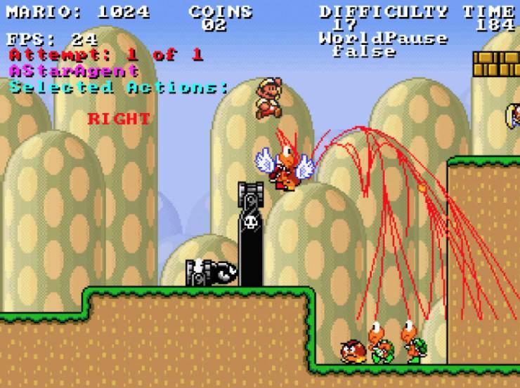 人工智能先学会那些规则简单不开放的游戏比如《超级玛丽》，然后逐渐向规则越来越模糊、标准化信息越来越少、突发状况越多的游戏中发展