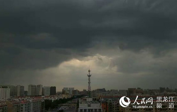 哈尔滨的雨说下就下 黑龙江省气象台发布强对流预警
