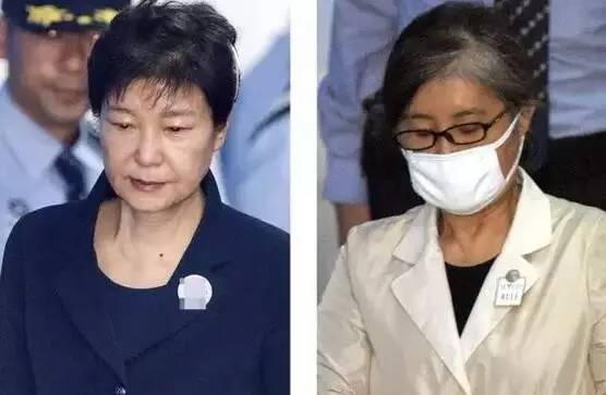 时隔8个月 朴槿惠和崔顺实在法庭上见面了，现场画面曝光！