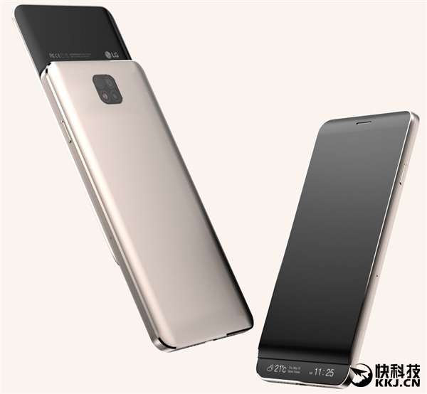 LG炫技！V30新旗舰曝光：首款全面屏滑盖手机