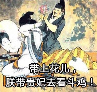 而训鸡小天才贾昌就是这个时候被发掘到玄宗跟前的,既然是皇帝看重的