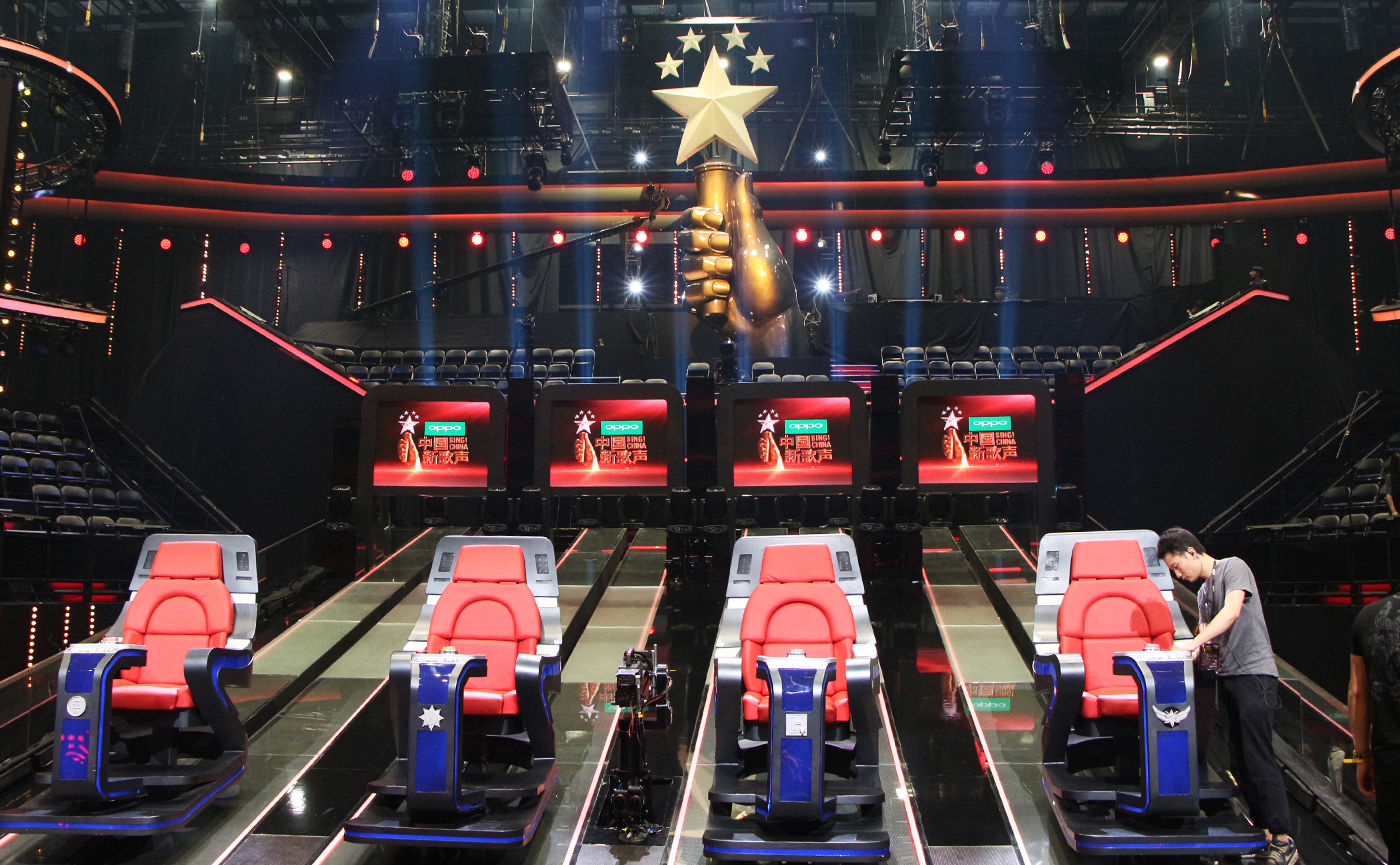 《中国新歌声》正式开录 微鲸黑科技再度承包演播室