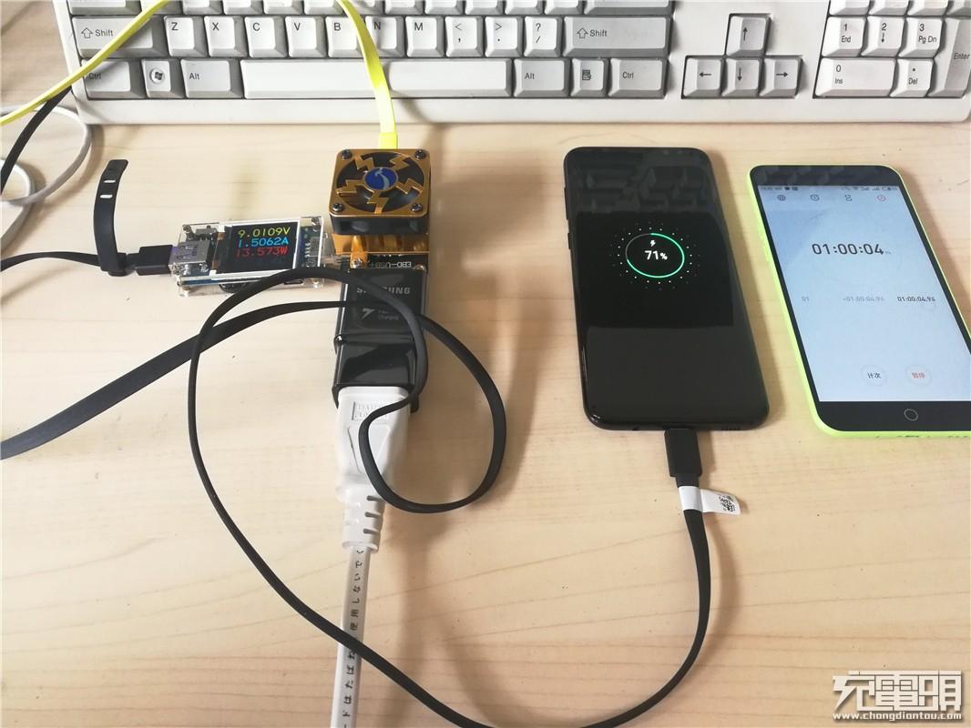 再一次的希望 新一代旗舰三星S8+充电测试
