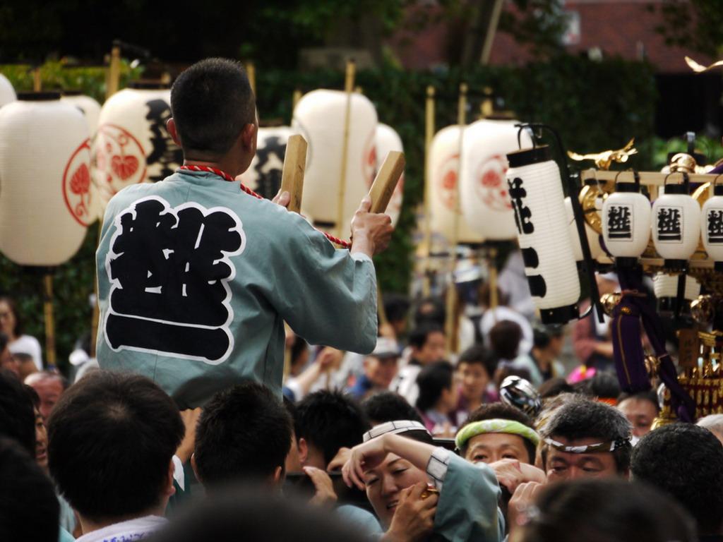 山王祭 日本东京遇上"群魔乱舞"