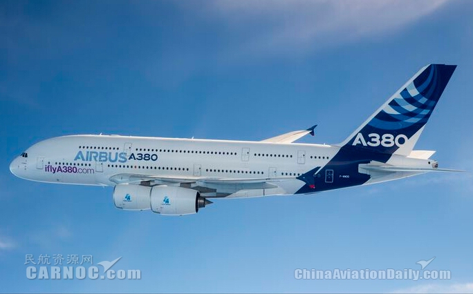 图:空中客车a380飞机