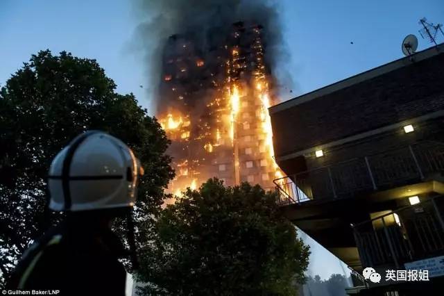 伦敦又出事！大楼被火海吞没，烧了9个小时还没完全扑灭