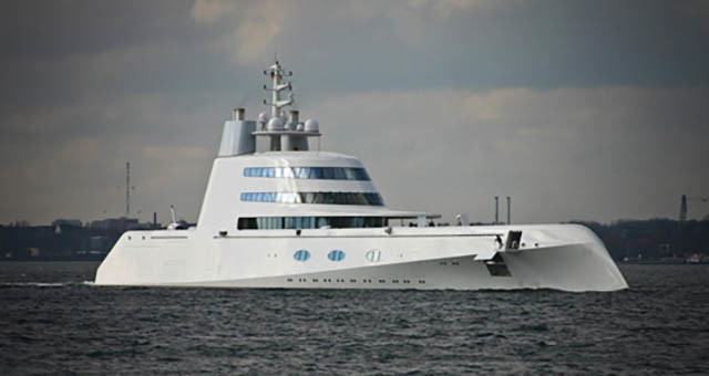 没有中国的揭秘全球十大私人豪华游艇