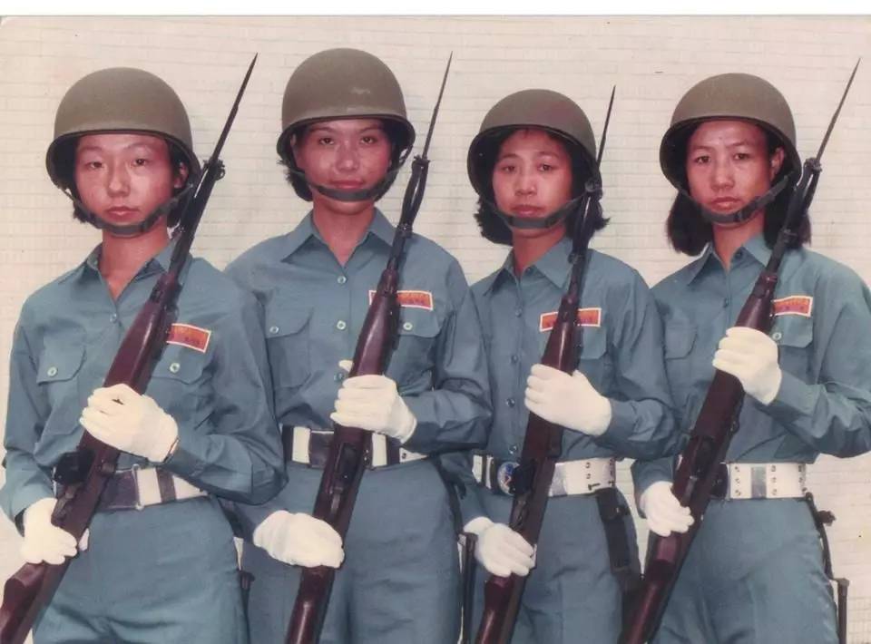 五六十年代驻守金门的台湾女兵｜老照片