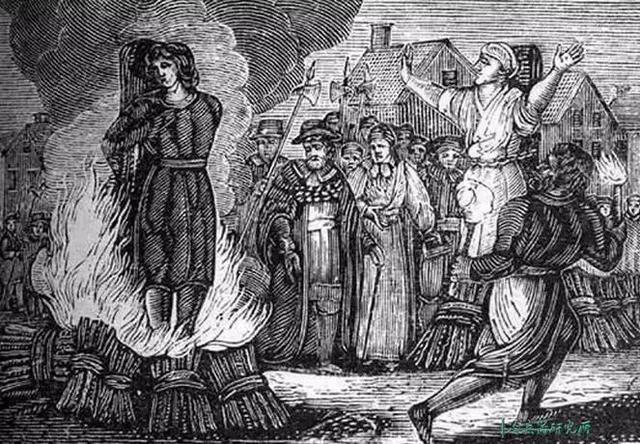 烧死女巫17世纪,欧洲猎巫运动伴随着战争,自然灾害的发生与停歇