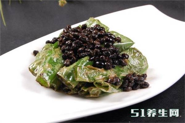 【豆豉烧青椒】
