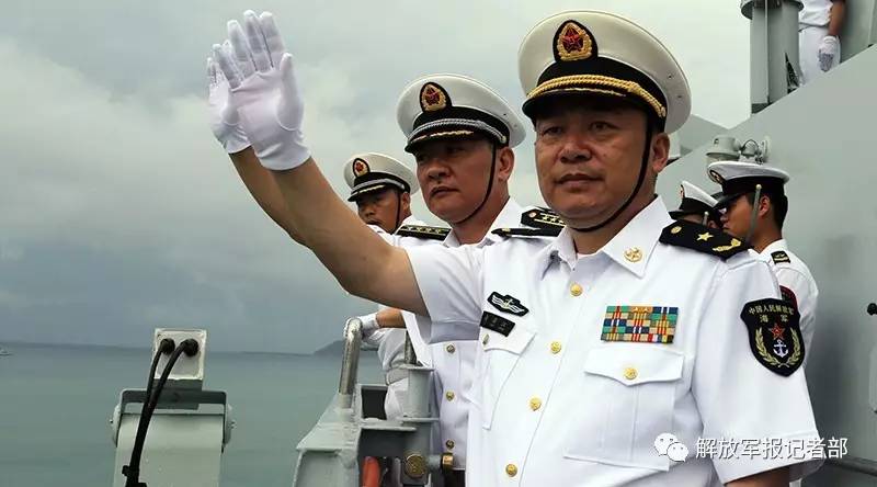 海军参加中俄“海上联合-2017”军演舰艇编队起航