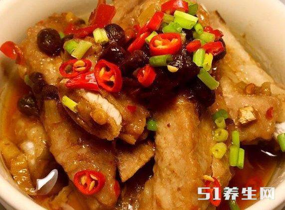 【豆豉蒸排骨】